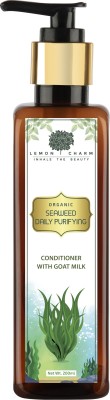 Lemon Charm Organic Seaweed Daily Purifying Conditioner with Goat Milk| No Paraben, Sulphate, Chemicals & Mineral Oil [200 ml](200 ml)