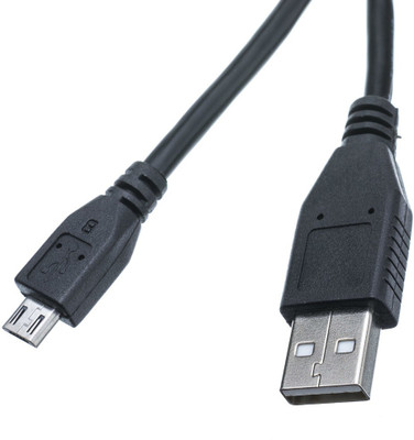 Webilla Micro USB Cable 2 A 1.2 m 2.4A Fast Charging USB Data Cable & Data Transfer / Data Sync Cable Compatible(Compatible with All Smart Phone, Black, One Cable)