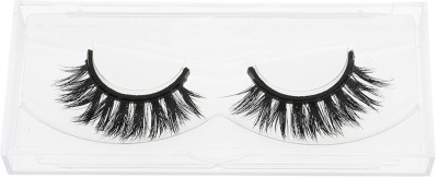 Vinayakart 1 Pair 3D Natural Black False Eyelashes Soft Eye Lashes Makeup Extension Kit(Pack of 2)