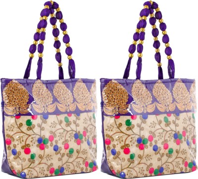 KUBER INDUSTRIES Women Multicolor Handbag(Pack of: 2)