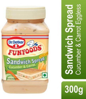 FUNFOODS by Dr. Oetker SANDWICH SPREAD CUCUMBER & CARROT 300 GM(300 g)