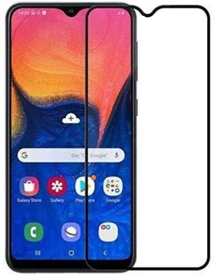Bodoma Edge To Edge Tempered Glass for Samsung Galaxy A20s(Pack of 1)