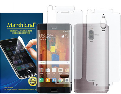 Marshland Front and Back Screen Guard for Ultra Thin 3D Full Body Film Screen Guard, Huawei Mate 9 Porsche Design, Transparent(Pack of 1)