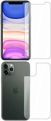 PR SMART Front and Back Tempered Glass for iPhone 11 Pro(Pack of 2)