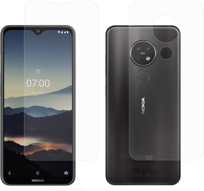 Case Creation Impossible Screen Guard for Nokia 7.2 (2019)(Pack of 2)