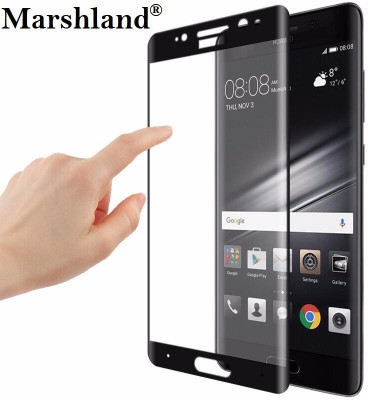 Marshland Tempered Glass Guard for Huawei Mate 9 Pro, Screen Protector Premium Quality Anti Scratch Bubble Free 3D Edge to Edge Tempered Glass, Black(Pack of 1)