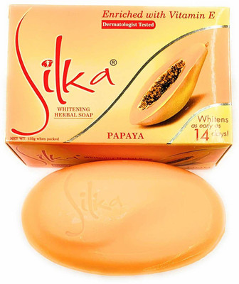 SILKA Whiteing Herbal Soap Pack Of(3 x 135 g)