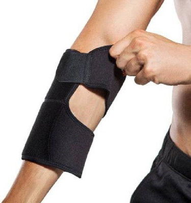Leosportz Elbow Support / Elbow Guard / Elbow Protection Elbow Support(Black)