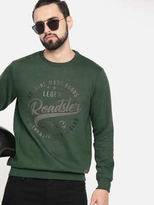 Roadster Full Sleeve Printed Men Sweatshirt