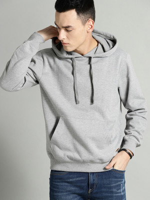 Roadster Full Sleeve Solid Men Sweatshirt