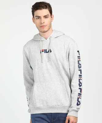 FILA Full Sleeve Solid Men Sweatshirt