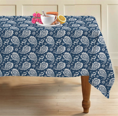 AIRWILL Printed 8 Seater Table Cover(Multicolor, Cotton)