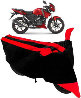 High Quality Waterproof Two Wheeler Cover for TVS(Apache, Red, Black)