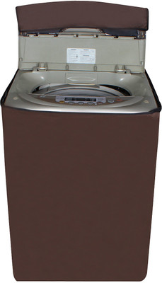 Stylista Top Loading Washing Machine  Cover(Width: 53 cm, Coffee)