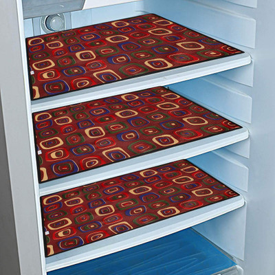 LITHARA Fridge Mat(Width: 43.18 cm, Multicolor)