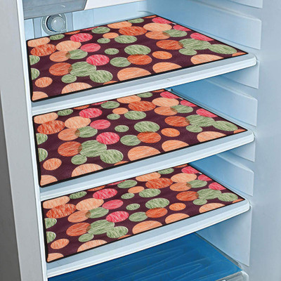LITHARA Fridge Mat(Width: 43.18 cm, Multicolor)