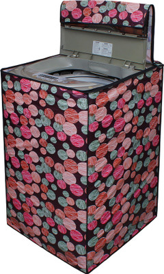 Glassiano Top Loading Washing Machine  Cover(Width: 58.42 cm, Multicolor)