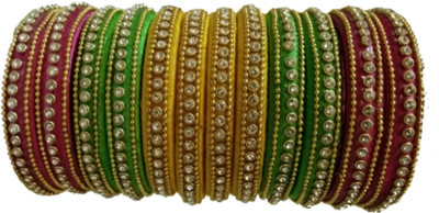 ANSH Plastic Bangle Set(Pack of 12)