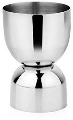 Steren Impex Jigger/Peg Measure 30/60 ml - Round Bar Set(Stainless Steel)