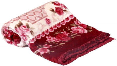 Indcrown Abstract King Woollen Blanket for  AC Room(Woollen Blend, Multicolor)