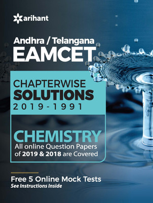 Eamcet Chemistry Andhra and Telangana Chapterwise 28 Years' Solutions and 5 Mock Tests 2020(English, Paperback, unknown)