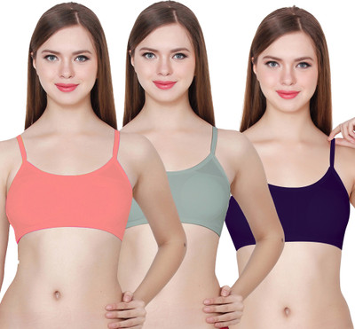 Zed Women Cage Bra Lightly Padded Bra(Multicolor)