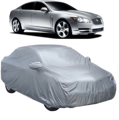 MoTRoX Car Cover For Jaguar XF (With Mirror Pockets)(Silver)