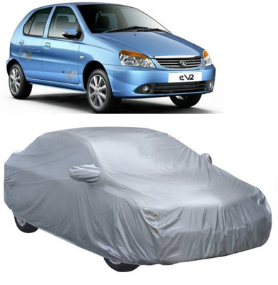 MoTRoX Car Cover For Tata Indica eV2 (With Mirror Pockets)(Silver)