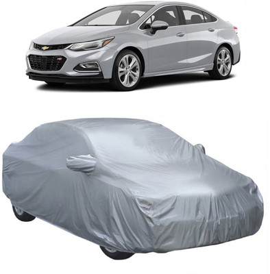 MoTRoX Car Cover For Chevrolet Cruze (With Mirror Pockets)(Silver)