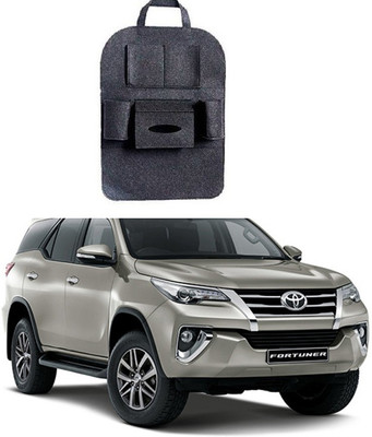 PRTEK Dark Grey Car Back Seat Mounted Hanging Organizer Bag 101 Car Multi Pocket(4 L)