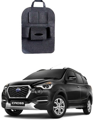 PRTEK Dark Grey Car Back Seat Mounted Hanging Organizer Bag 085 Car Multi Pocket(4 L)