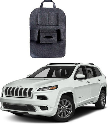 PRTEK Dark Grey Car Back Seat Mounted Hanging Organizer Bag 130 Car Multi Pocket(4 L)