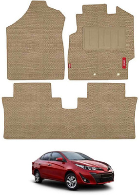 elegant Polypropylene Standard Mat For  Toyota Yaris(Beige)