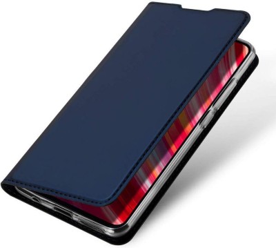 Helix Flip Cover for Xiaomi Redmi Note 8 Pro(Blue, Magnetic Case, Pack of: 1)
