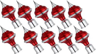 GROWNIX Red Rod Rail Bracket Metal(Pack of 10)