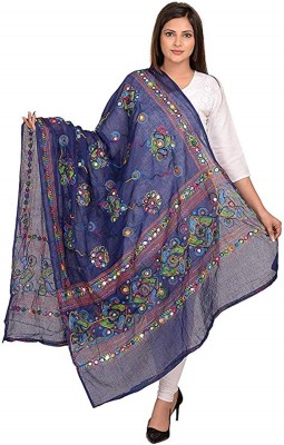 SRC Pure Cotton Embroidered Women Dupatta