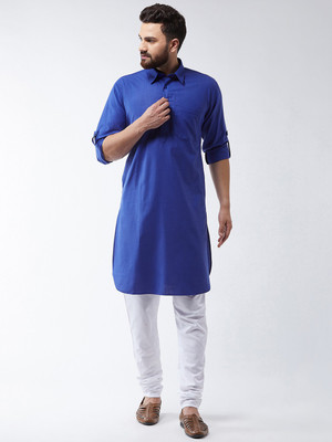 SOJANYA Men Kurta Churidar Set
