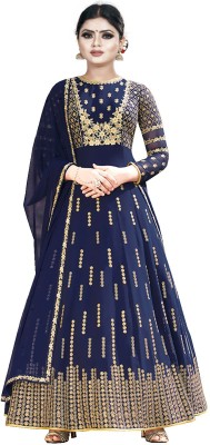 VISENA FAB Anarkali Gown(Blue)