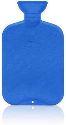 CORONATION Leakproof rubber hot water bottle for pain relief Non-Electrical 1.5 L Hot Water Bag(Blue)