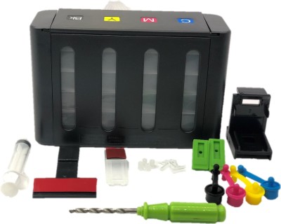 SDS CISS Ink Tank Kit comptible for PG-810 & CL-811 Ink Cartridges for Use in IP2770, MP237, MP257, MP287 Printers Black + Tri Color Combo Pack Ink Cartridge