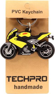 Techpro Doublesided bike Keychain/Keyring Key Chain