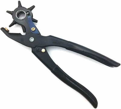 supermarche Revolving Leather Belt Punching Machine (Multicolour Punch Plier(Length : 8.5 inch)