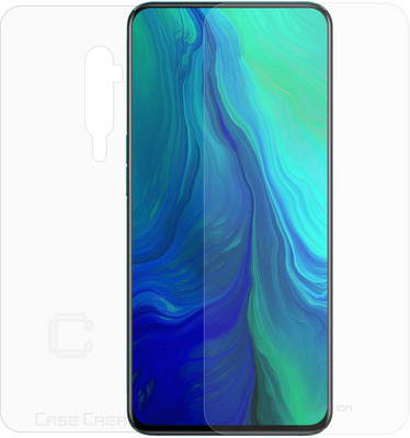 CASE CREATION Front and Back Screen Guard for Oppo Reno 10x Zoom (6.6 inch) Front Back All Round 360 Protection Case Cover Guard(Pack of 2)