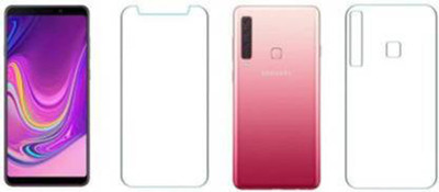 PR SMART Front and Back Tempered Glass for Samsung A9 2018(Pack of 2)
