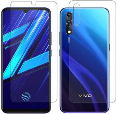 PR SMART Front and Back Tempered Glass for Vivo z1x(Pack of 2)