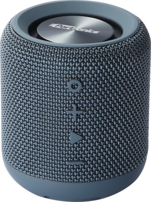 Portronics SoundDrum 10W Portable Speaker with Powerful Bass, Built in Mic & FM 10 W Bluetooth Speaker(Dark Blue, Stereo Channel)
