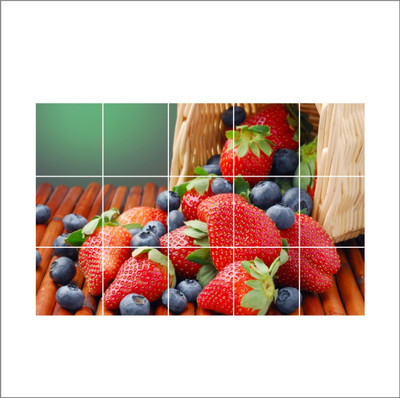 Decoration Stickers 90 cm Strawberry Wall paper For Kitchen Wall Sticker (58 cm x 90 cm) Easy to apply and usable on walls, tiles & smooth surfaces Made from self-adhesive pvc material Use in bedroom, living room, playing room, kid’s room to enhance your living spaces instantly High quality waterpro Decoration Stickers 90 cm Strawberry Wall paper For Kitchen Wall Sticker (58 cm x 90 cm) Easy to apply and usable on walls, tiles & smooth surfaces Made from self-adhesive pvc material Use in bedroom, living room, playing room, kid’s room to enhance your living spaces instantly High quality waterpro