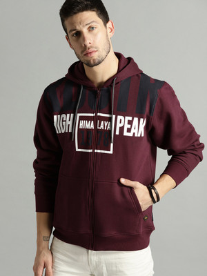 Roadster Full Sleeve Printed Men Sweatshirt