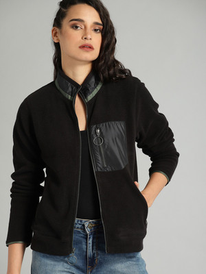 Roadster Full Sleeve Color Block Women Sweatshirt