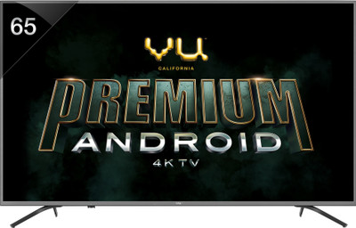 Vu Premium Android 163cm (65 inch) Ultra HD (4K) LED Smart TV(65-OA)